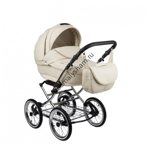 Коляска 3 в 1 Bebe-mobile Santana Deluxe 100% Ecco