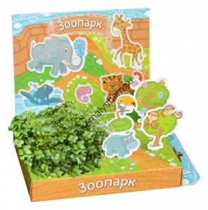 Детский развивающий набор для выращивания Зоопарк