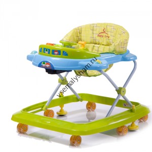 Ходунки Baby Care TOM and MARY Green- Blue