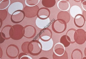 розовый с  кольцами