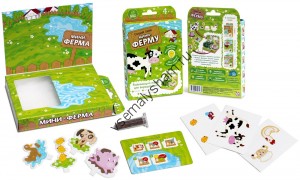 Детский развивающий набор для выращивания "Мини-ферма"