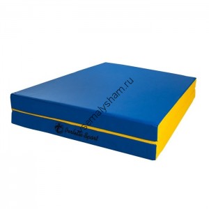 Мат № 10 Perfetto Sport 100 х 150 х 10 складной 1 сложение сине-желтый