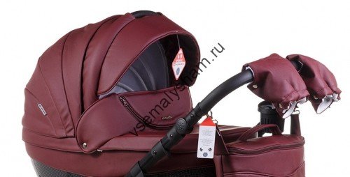 Коляска 3 в 1 Bebe Mobile Giulia Deluxe 100% Ecco