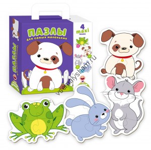 Пазлы для самых маленьких Собачка