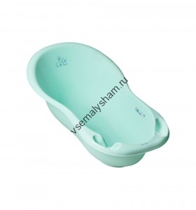 Ванна детская Тега Кролики 102 см со сливом