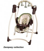 Электрокачели Graco DUO с адаптером