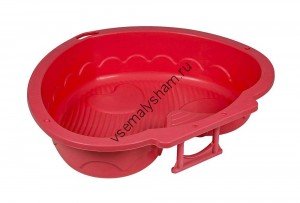 Песочница-бассейн PalPlay Сердечко 434 красный