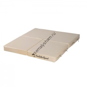 Мат № 11 Perfetto Sport 100 х 100 х 10 складной 4 сложения бежевый