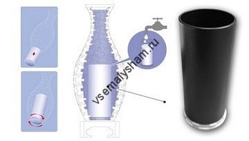 Фигурный Пазл 3D Ваза Сакура