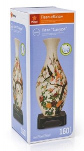 Фигурный Пазл 3D Ваза Сакура