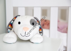 Музыкальная мягкая игрушка-комфортер Zazu щенок Декс