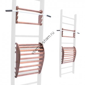 ДСК Карусель тренажёр для осанки №2 гребёнка + турник Светлый