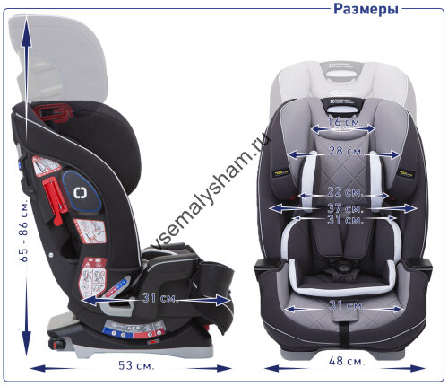 Автокресло Graco Slimfit LX