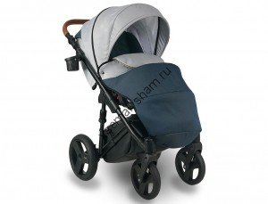 Коляска 2 в 1 Bexa ULTRA  Bexa Ultra U2 серый+т.синий