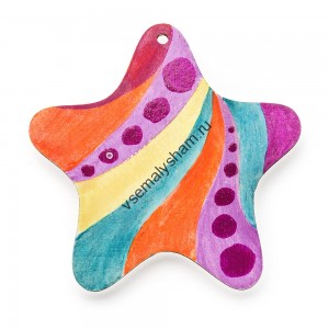 Елочное украшение Звездочка