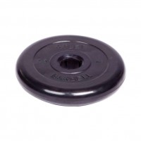 Диск обрезиненный Barbell Atlet d 51 мм чёрный 25 кг