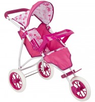 Коляска прогулочная для кукол Игруша 65883T 