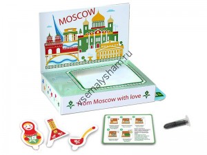 Подарочный набор Живая открытка Москва №1