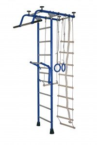 ДСК Крепыш плюс Т с навесным турником Синий