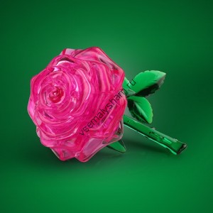 3D головоломка Роза розовая