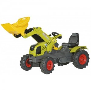 Детский педальный трактор Rolly Toys Claas pompowan 611072