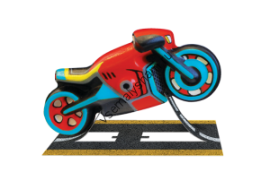 Набор Мотоцикл Шар-папье