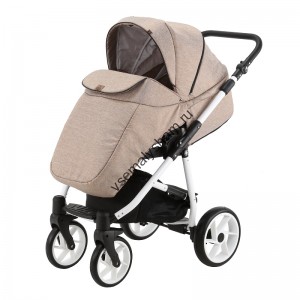 Коляска 2 в 1 Bebe Mobile Gusto 
 GU13 БЕЖЕВАЯ