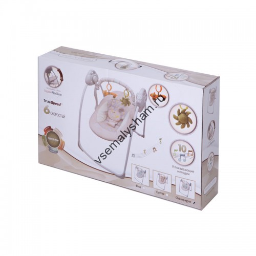 Электрокачели Baby Care Riva с адаптером