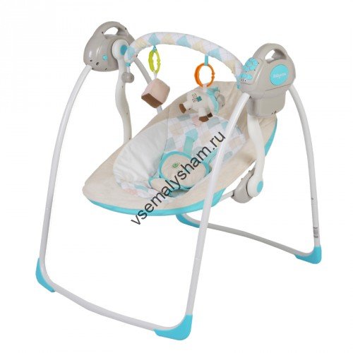 Электрокачели Baby Care Riva с адаптером