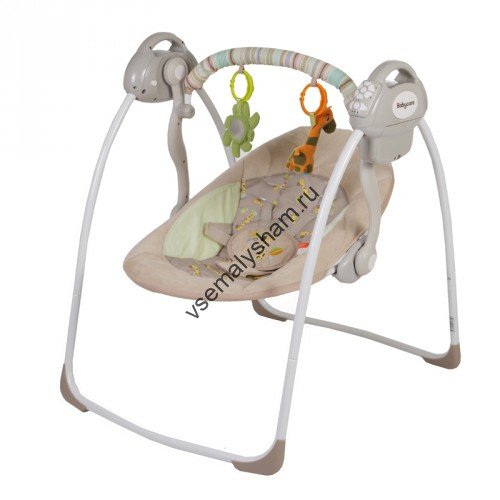 Электрокачели Baby Care Riva с адаптером