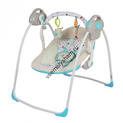 Электрокачели Baby Care Riva с адаптером