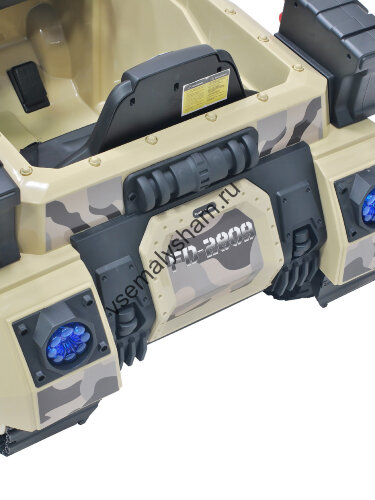 Аккумуляторная детская машина Everflo Tank Khaki ЕА2809