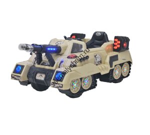 Аккумуляторная детская машина Everflo Tank Khaki ЕА2809