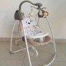 Электрокачели Baby Care Butterfly с адаптером