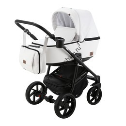 Коляска 3 в 1 Bebe Mobile Gusto Deluxe 100% кожа