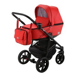 Коляска 3 в 1 Bebe Mobile Gusto Deluxe 100% кожа