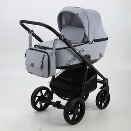 Коляска 3 в 1 Bebe Mobile Gusto Deluxe 100% кожа