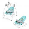 Электрокачели Baby Care Butterfly 2 в 1 с адаптером 