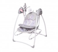 Электрокачели Baby Care Butterfly 2 в 1 с адаптером 