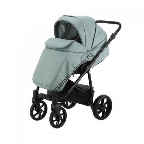 Коляска 2 в 1 Bebe Mobile Gusto Deluxe 100% кожа