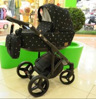 Коляска Adamex Riccio 2 в 1 МОРСКИЕ КОНЬКИ Y115 Коляска Adamex Riccio 2 в 1