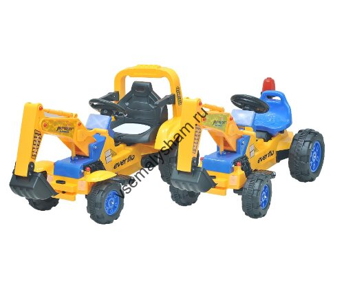 Аккумуляторная детская машина Everflo loader ЕА001А