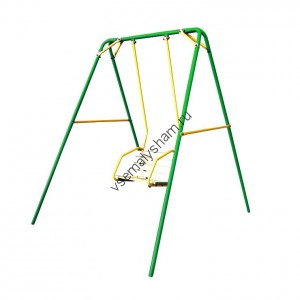 Качели Лидер 1-02 зелено-желтый