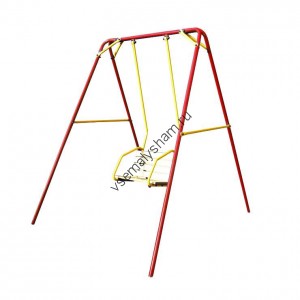 Качели Лидер 1-03 красно-желтый