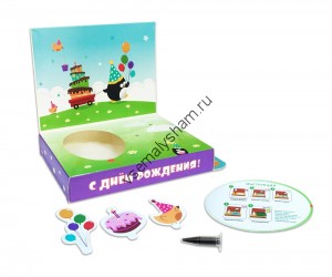 Подарочный набор С Днем рождения Пингвинчик