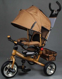 Детский трехколесный велосипед SMART TRIKE А22В бежевый