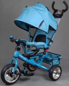 Детский трехколесный велосипед SMART TRIKE А22В бирюза