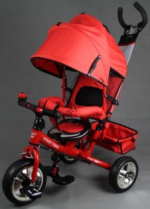 Детский трехколесный велосипед SMART TRIKE А22В красный