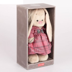 Мягкая игрушка Budi Basa Зайка Ми в плаще с люрексом 32 см