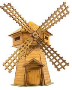 Деревянный конструктор Мельница Последний богатырь